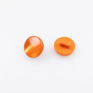 Shank Button / 12 mm / Orange