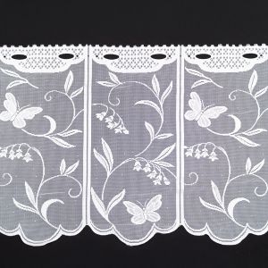 Curtain tulle Hawaii Cafe / 38 cm