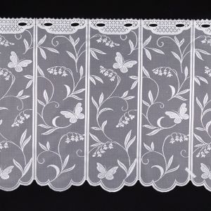 Curtain tulle Hawaii Cafe / 60 cm