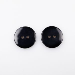 Simple button / 32 mm / Black