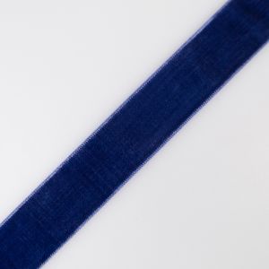 Reel Chic Single Velvet Ribbon 22 mm / Navy 370