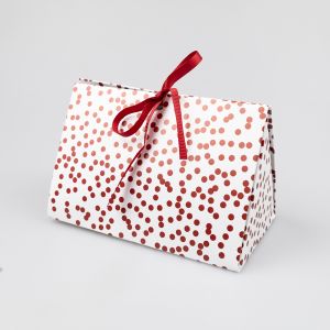 Folding gift box / Dots
