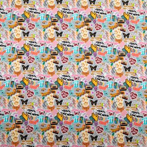 Digital printed jersey / 50107