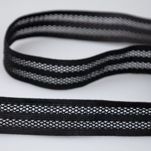 Mesh elastic 25 mm / White