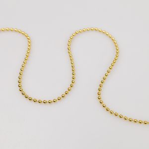 Pearl string 3 mm / Gold