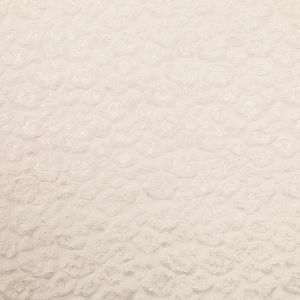 Jaquard suiting fabric Pebbles / White