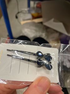Hair slide / 17-2808 Bow with stones