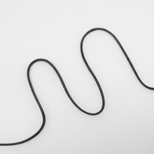 Braided cord 1 mm / Black 332