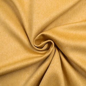 Wide width curtaining fabric / Mustard