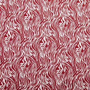 Viscose fabric / Bordeaux-White
