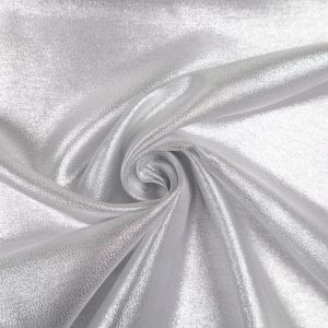 Metallic organza / Silver