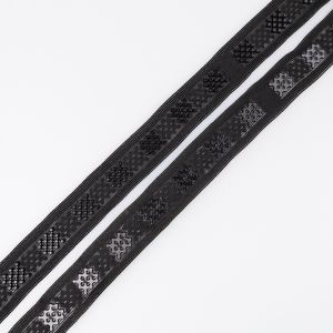 Matrix snap tape 12 mm 2 sides / Black