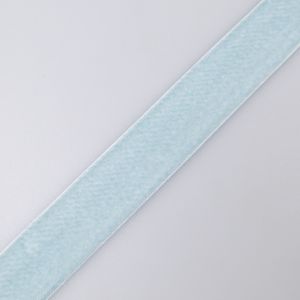 Velvety elastic bra shoulder blade 23 mm / 405 Lt Blue