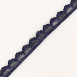 Strech Lace 12 mm / 380 Navy