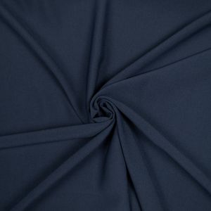 Crepe suiting fabric Crepe / 2 Navy