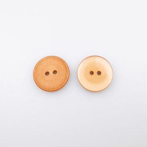 Simple button 20 mm / D Dark Beige