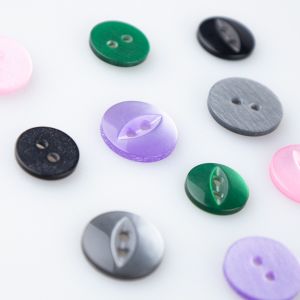 Button Fish eye / Different sizes / Different shades