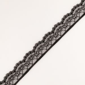 Lace 25 mm / Black