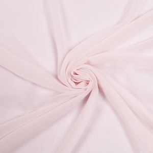 Crepe chiffon / Light Pink