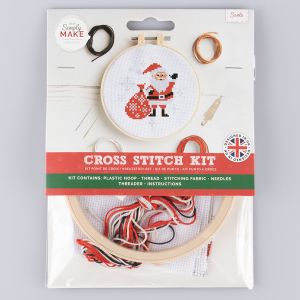 Cross Stitch Kit / Santa