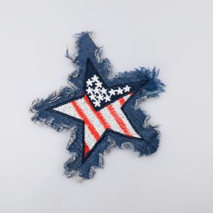 Sew-on motif Denim / STAR