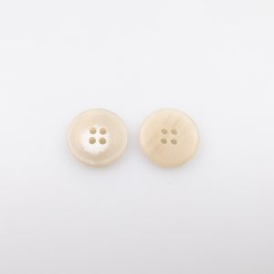 Simple button 18 mm / Light beige