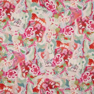Print cotton Floral Garden / Green