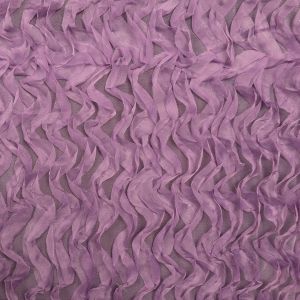 3D Lace fabric / Purple
