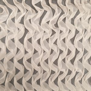 3D Lace fabric / Cream