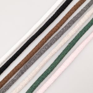 Cotton cord 8 mm / Different shades