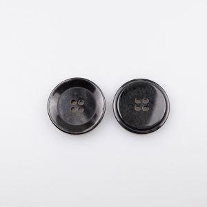 Simple button / 22 mm / Black