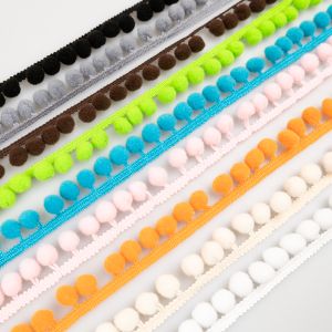 Pompom Trim Small / Different shades