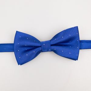 Dotted bow tie / Royal Blue