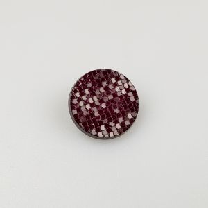 Shank button 20 mm / Dark red