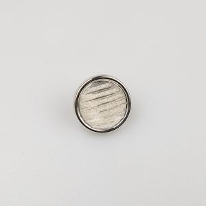 Shank button 18 mm / Silver