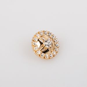 Metal shank button 11 mm / Gold