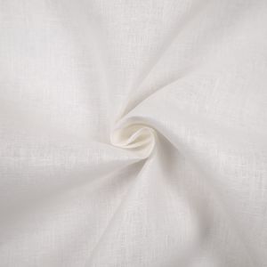 Linen fabric / White