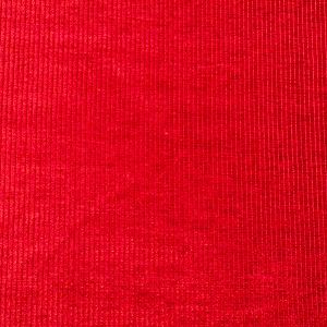 Chenille upholstery fabric / Red