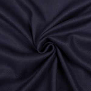 Wool fabric Mantelflausch / 7026 Navy