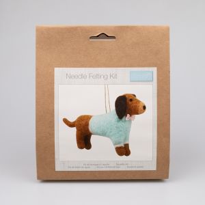 Needle Felting Kit / Dachshund