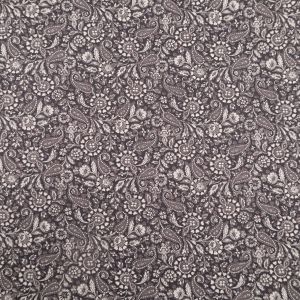 Printed cotton poplin /Grey