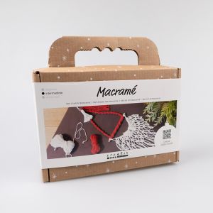 Craft kit / Macramé Santa Claus