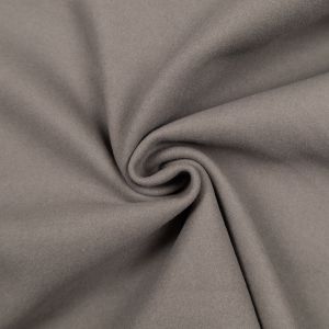 Wool coating Melton / D4 Grey