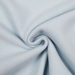 Wool coating Melton / D5 Light Blue