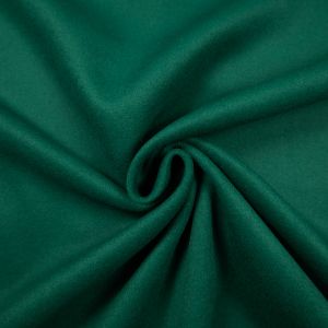 Wool coating Melton / D12 Dark Green
