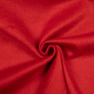 Wool coating Melton / D16 Red