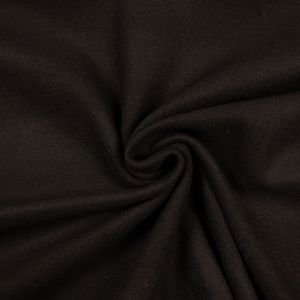 Wool coating Melton / D20 Black