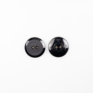 Simple button 23 mm / Matte Black