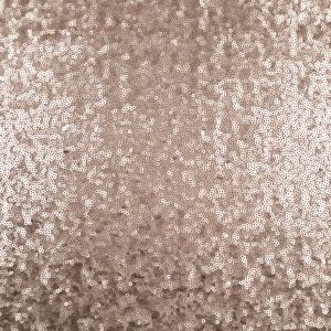 Fabric with sequins / Bronze