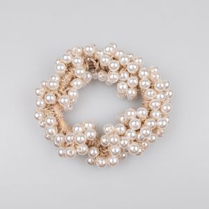 Hair Accessories/ Pearls / White
